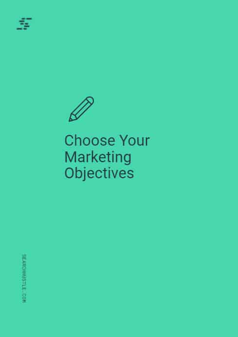 Choose Marketing Objectives 1