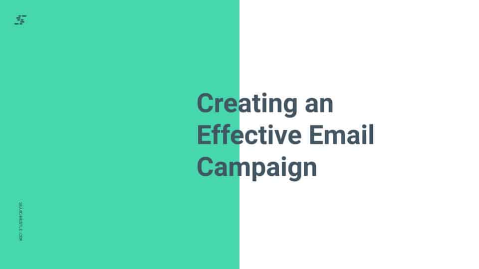 Search Hustle Creating an Effective Email Campaign