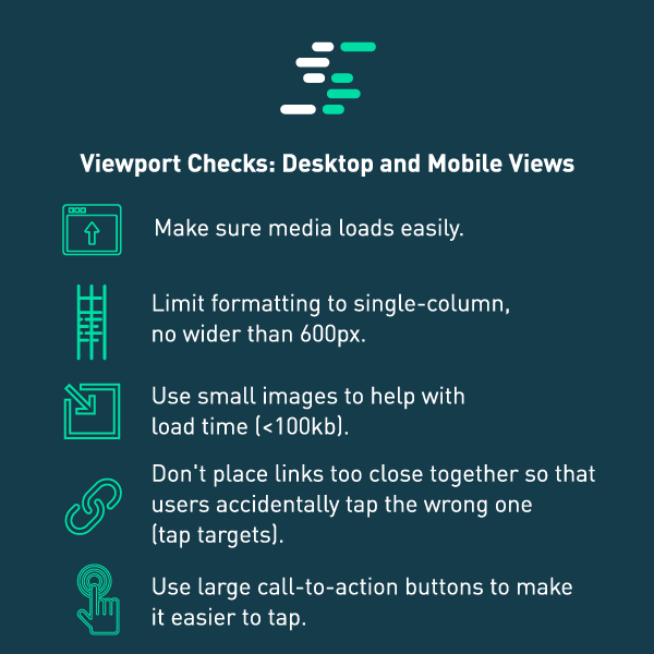 Viewport Checks on Desktop and Mobile Views