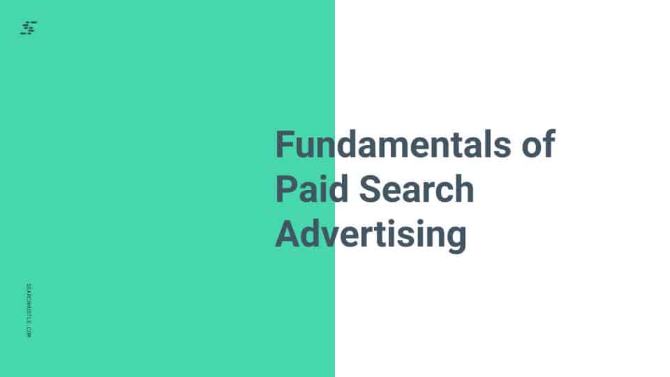 Search Hustle fundamentals of paid search advertising