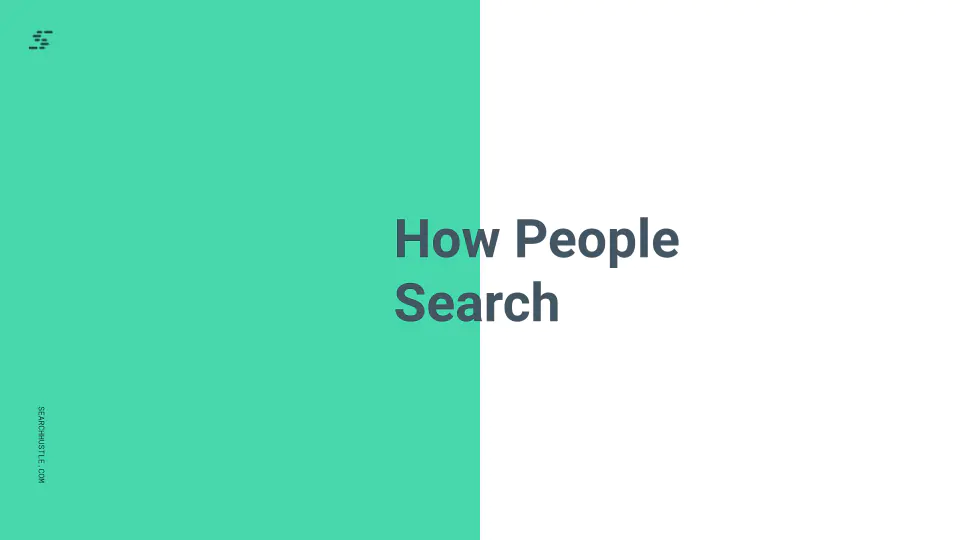 how people search