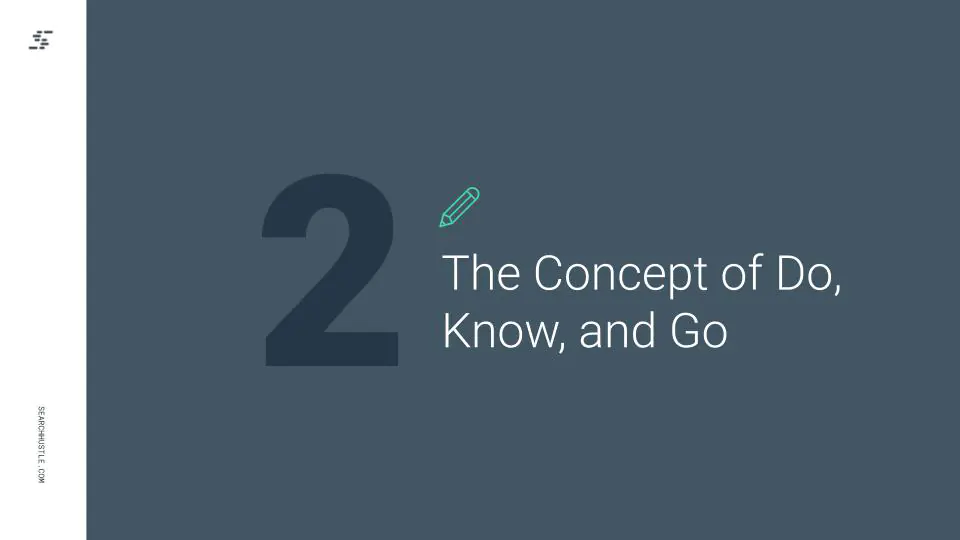the concept of do know and go