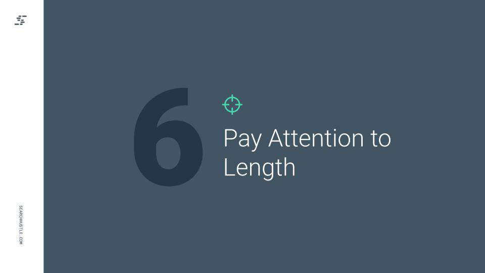 Pay Attention to Length