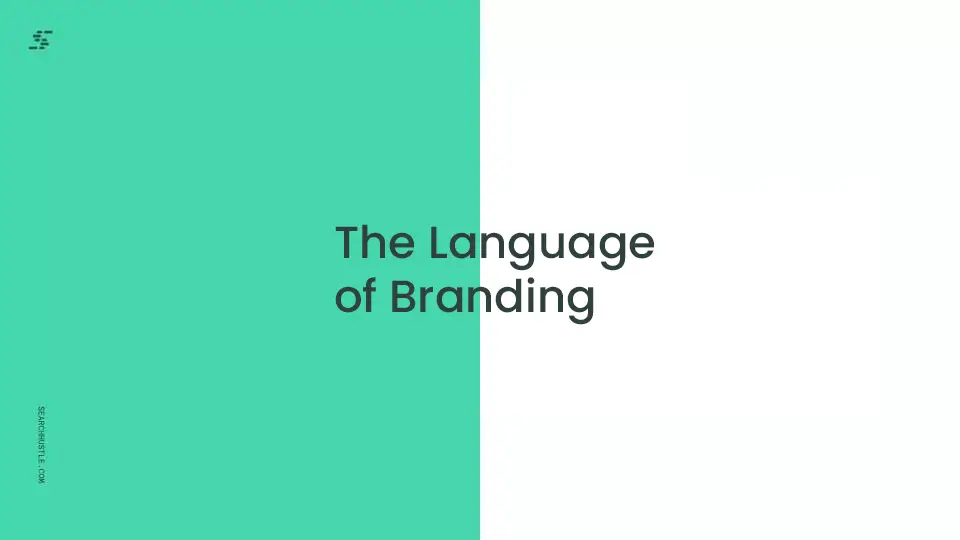 The language of branding